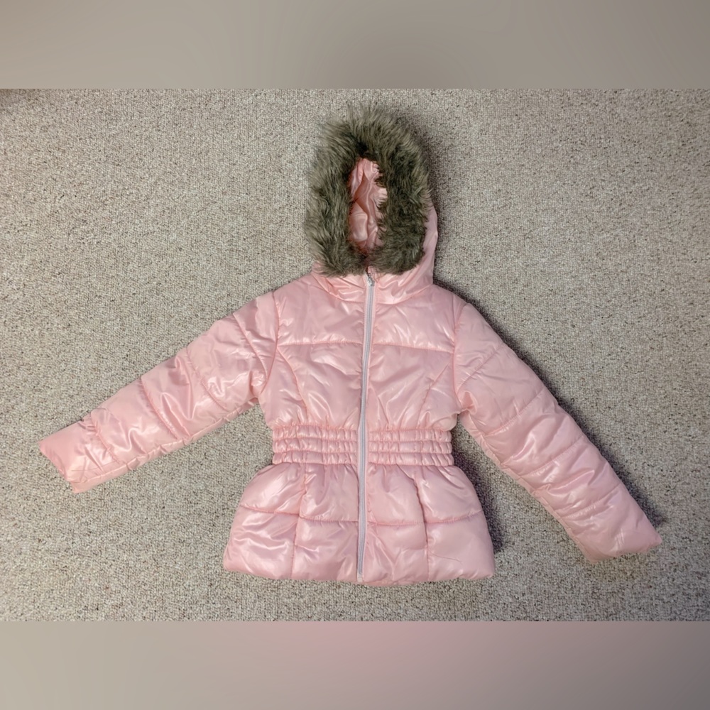 Winter Puffer Jacket with Hood